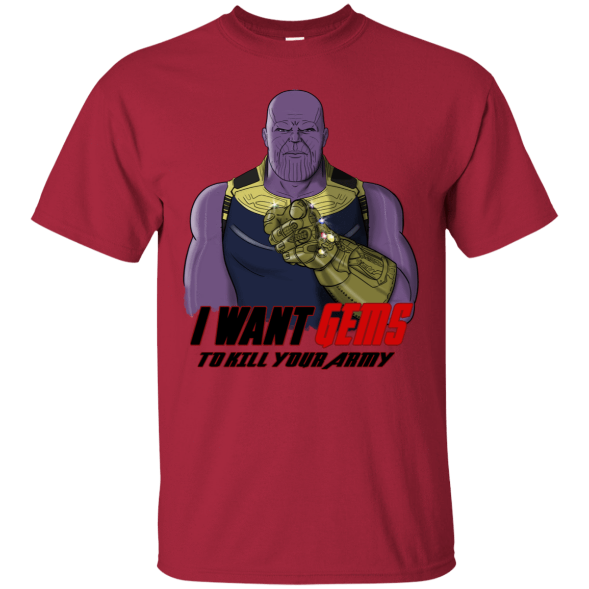 T-Shirts Cardinal / S Thanos Sam T-Shirt