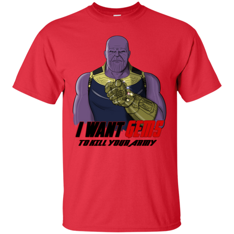 T-Shirts Red / S Thanos Sam T-Shirt