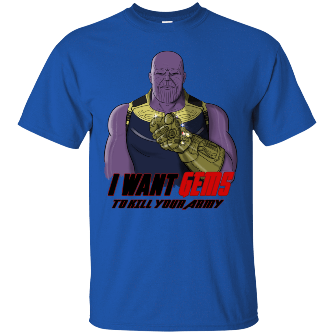 T-Shirts Royal / S Thanos Sam T-Shirt