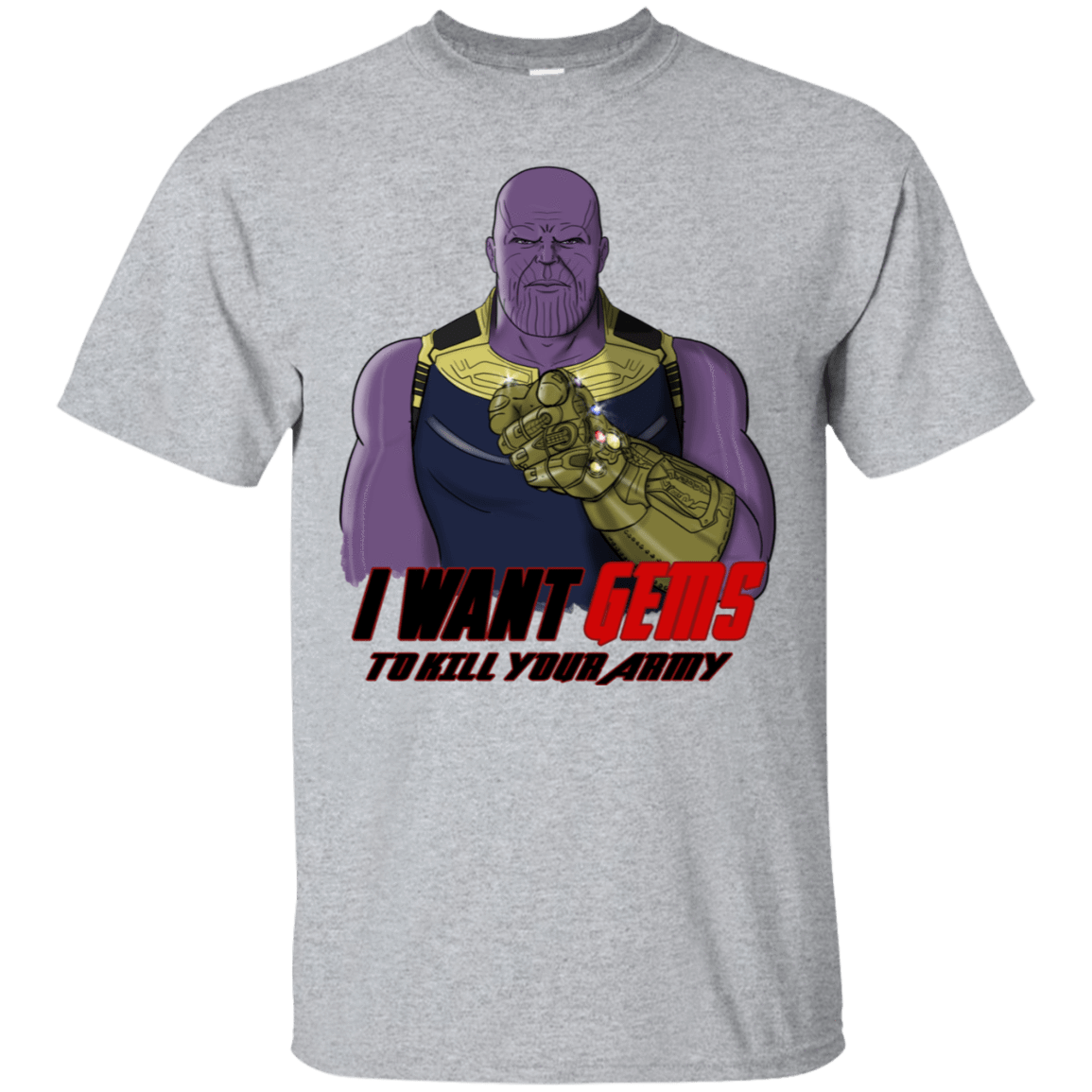 T-Shirts Sport Grey / S Thanos Sam T-Shirt