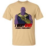 T-Shirts Vegas Gold / S Thanos Sam T-Shirt