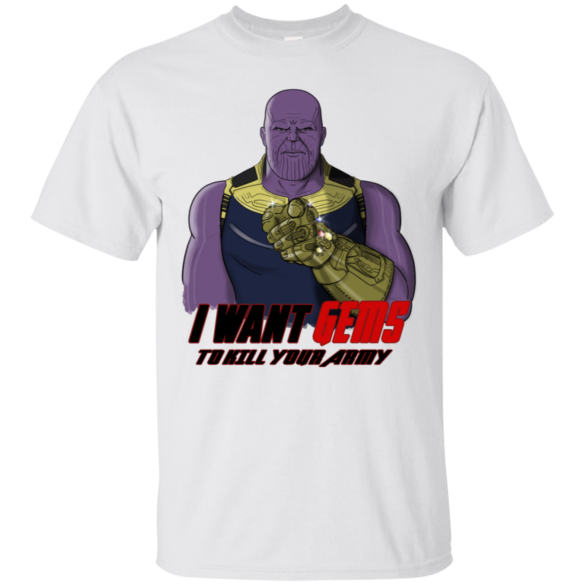 T-Shirts White / S Thanos Sam T-Shirt