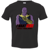 T-Shirts Black / 2T Thanos Sam Toddler Premium T-Shirt