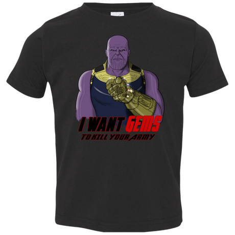 T-Shirts Black / 2T Thanos Sam Toddler Premium T-Shirt