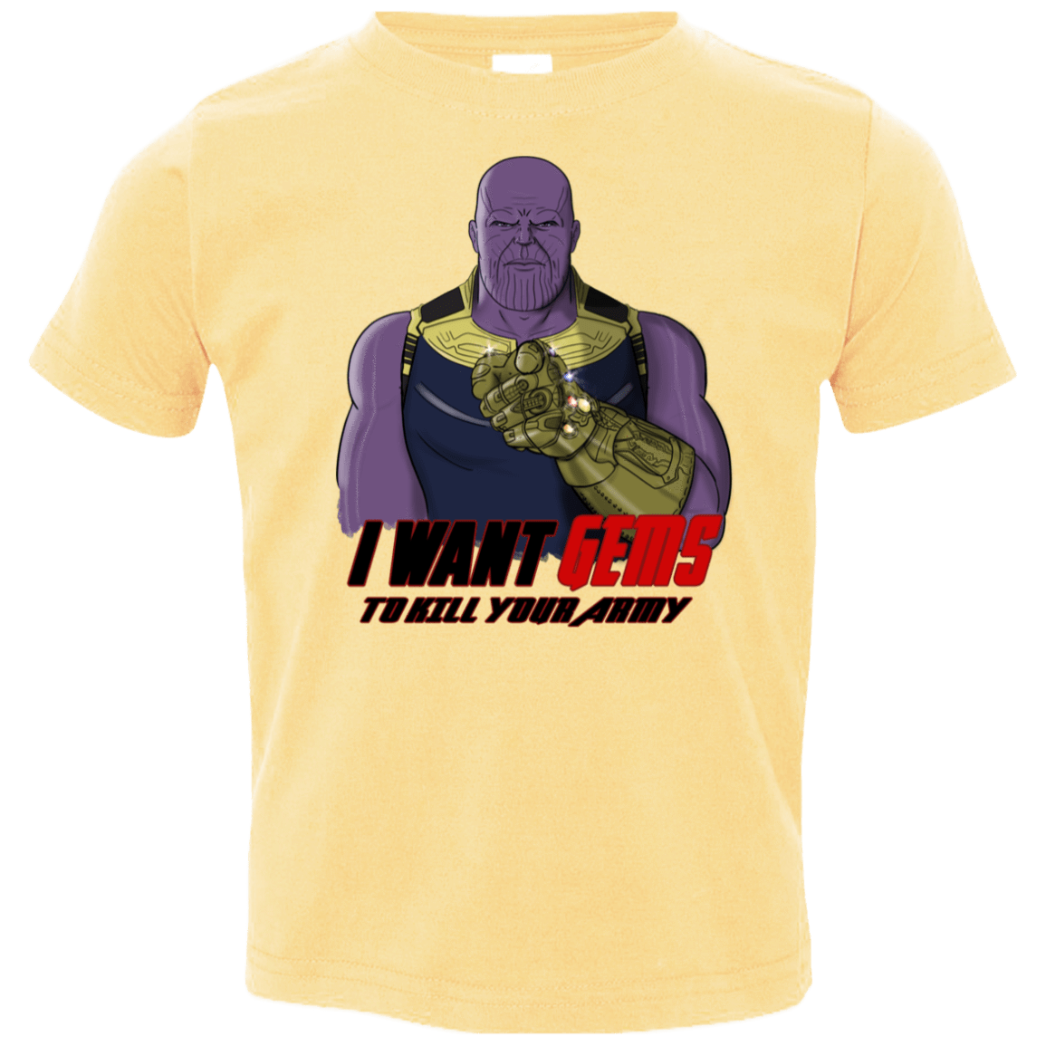 T-Shirts Butter / 2T Thanos Sam Toddler Premium T-Shirt