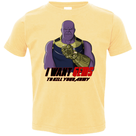 T-Shirts Butter / 2T Thanos Sam Toddler Premium T-Shirt