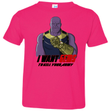 T-Shirts Hot Pink / 2T Thanos Sam Toddler Premium T-Shirt