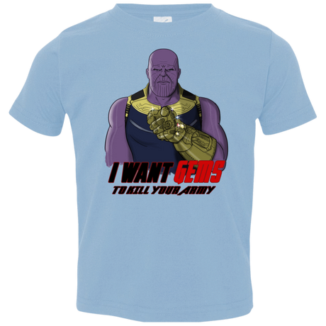 T-Shirts Light Blue / 2T Thanos Sam Toddler Premium T-Shirt