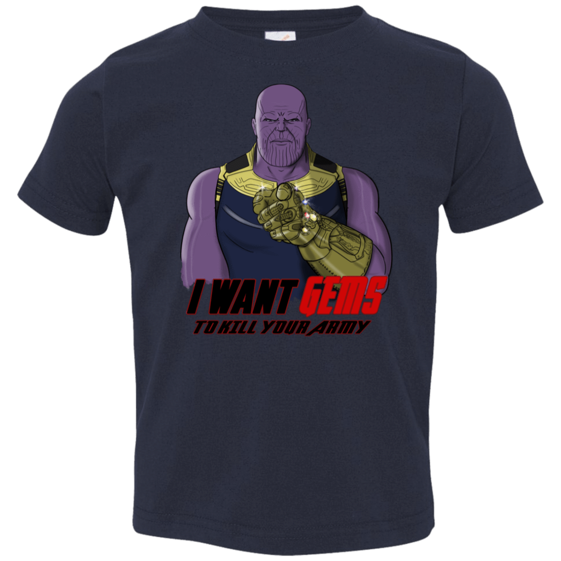 T-Shirts Navy / 2T Thanos Sam Toddler Premium T-Shirt