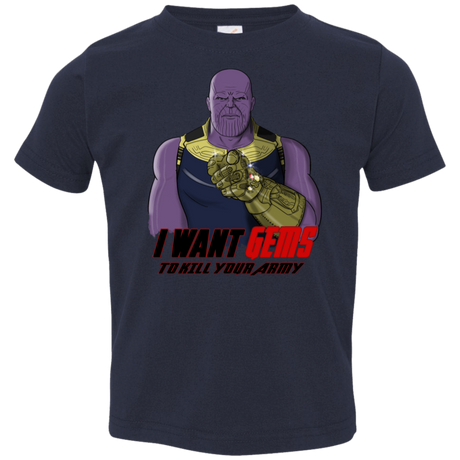 T-Shirts Navy / 2T Thanos Sam Toddler Premium T-Shirt