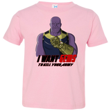 T-Shirts Pink / 2T Thanos Sam Toddler Premium T-Shirt