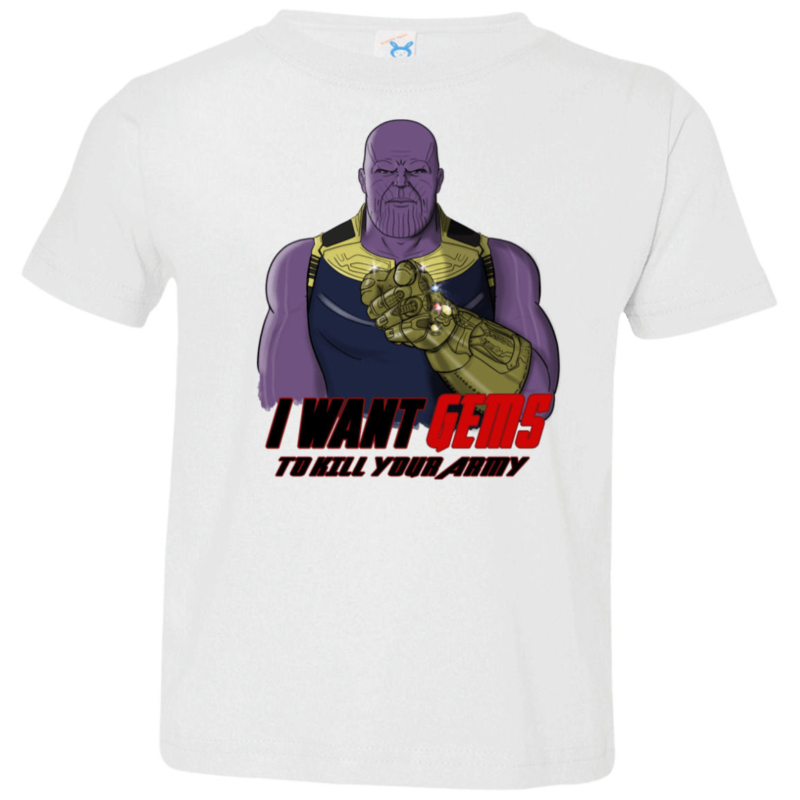 T-Shirts White / 2T Thanos Sam Toddler Premium T-Shirt