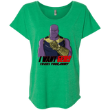 T-Shirts Envy / X-Small Thanos Sam Triblend Dolman Sleeve