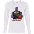 T-Shirts White / S Thanos Sam Women's Long Sleeve T-Shirt