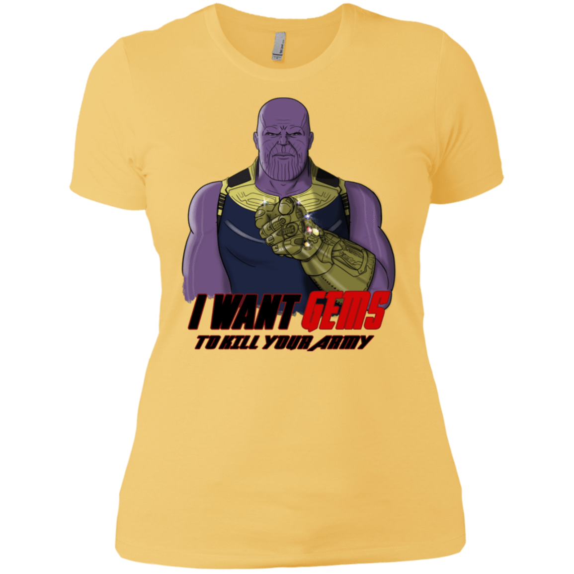 T-Shirts Banana Cream/ / X-Small Thanos Sam Women's Premium T-Shirt