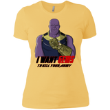 T-Shirts Banana Cream/ / X-Small Thanos Sam Women's Premium T-Shirt