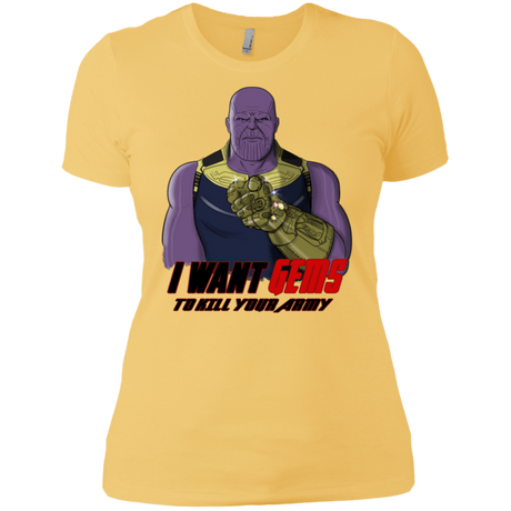 T-Shirts Banana Cream/ / X-Small Thanos Sam Women's Premium T-Shirt