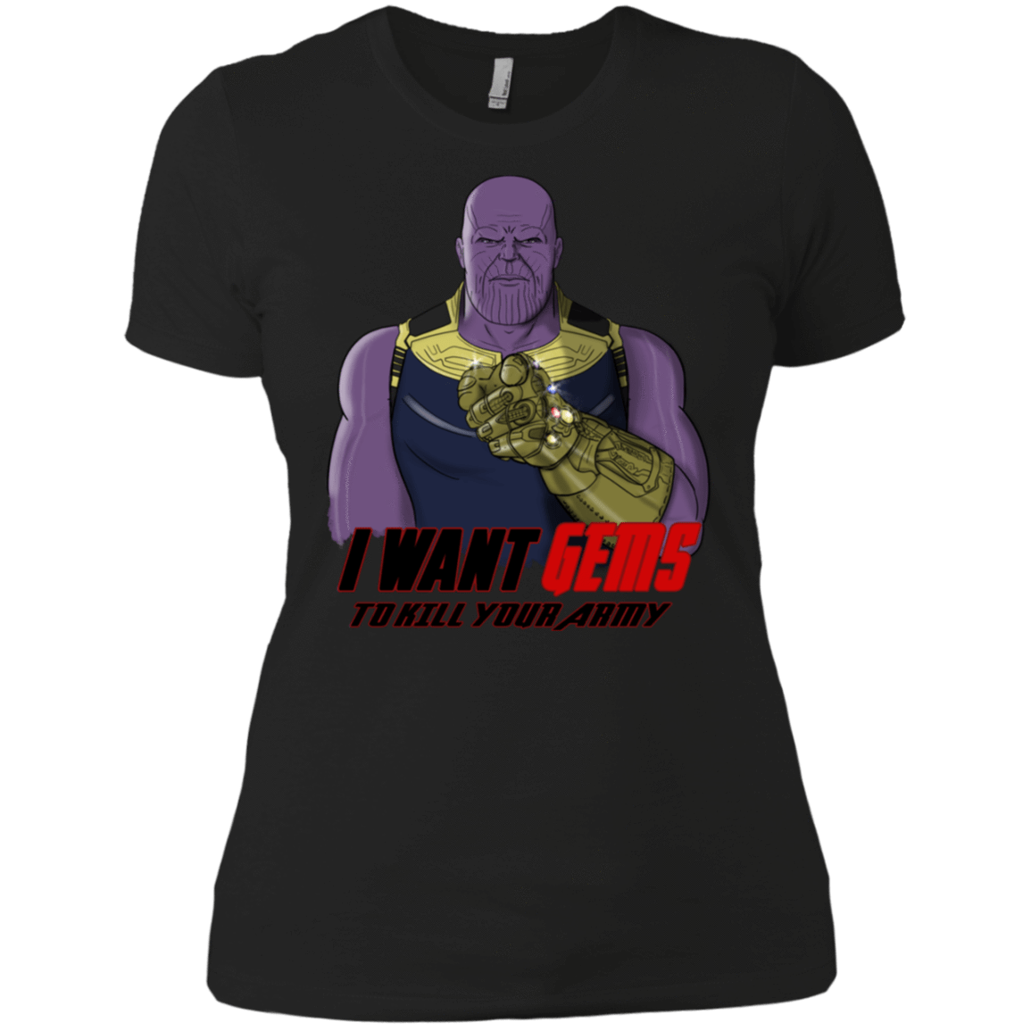 T-Shirts Black / X-Small Thanos Sam Women's Premium T-Shirt