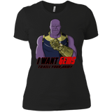 T-Shirts Black / X-Small Thanos Sam Women's Premium T-Shirt