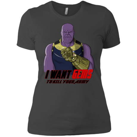 T-Shirts Heavy Metal / X-Small Thanos Sam Women's Premium T-Shirt