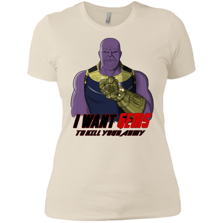 T-Shirts Ivory/ / X-Small Thanos Sam Women's Premium T-Shirt