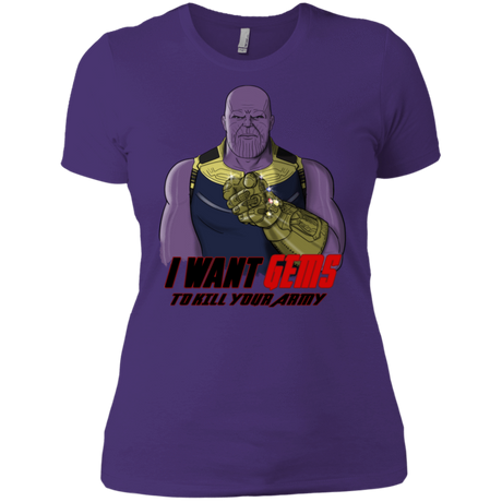 T-Shirts Purple Rush/ / X-Small Thanos Sam Women's Premium T-Shirt
