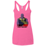 T-Shirts Vintage Pink / X-Small Thanos Sam Women's Triblend Racerback Tank