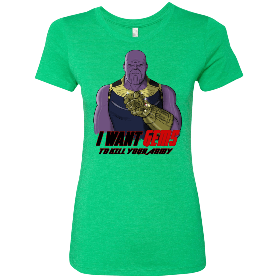 T-Shirts Envy / S Thanos Sam Women's Triblend T-Shirt