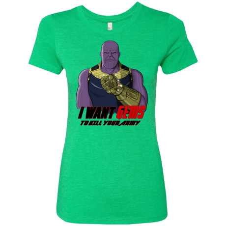 T-Shirts Envy / S Thanos Sam Women's Triblend T-Shirt