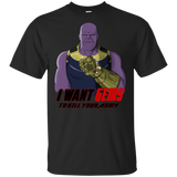 T-Shirts Black / YXS Thanos Sam Youth T-Shirt