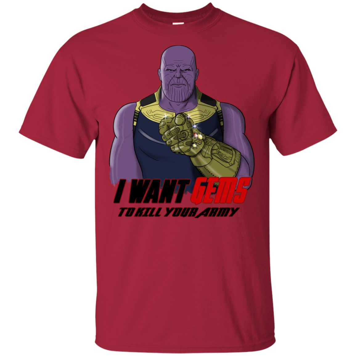 T-Shirts Cardinal / YXS Thanos Sam Youth T-Shirt