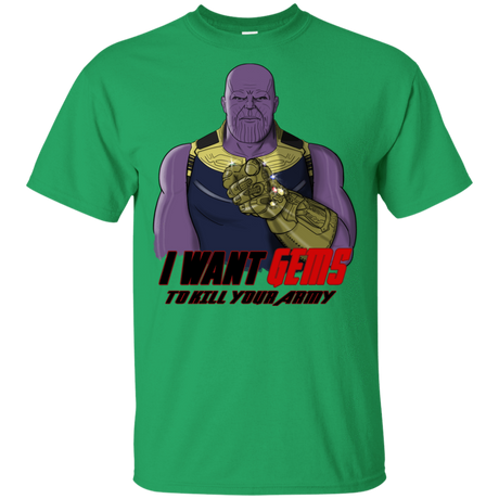 T-Shirts Irish Green / YXS Thanos Sam Youth T-Shirt