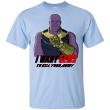 T-Shirts Light Blue / YXS Thanos Sam Youth T-Shirt
