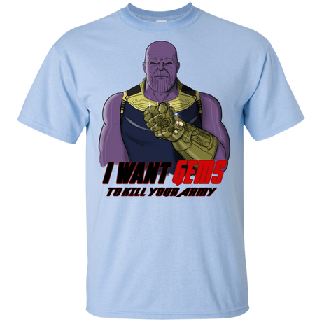 T-Shirts Light Blue / YXS Thanos Sam Youth T-Shirt