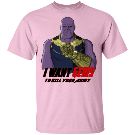 T-Shirts Light Pink / YXS Thanos Sam Youth T-Shirt