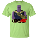 T-Shirts Mint Green / YXS Thanos Sam Youth T-Shirt