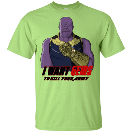 T-Shirts Mint Green / YXS Thanos Sam Youth T-Shirt