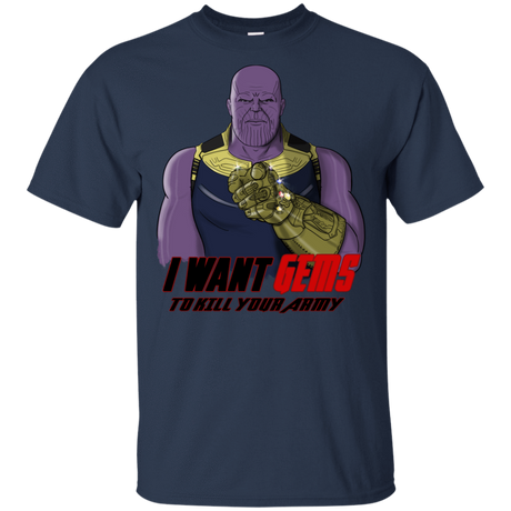 T-Shirts Navy / YXS Thanos Sam Youth T-Shirt