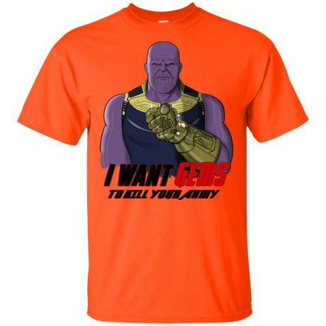 T-Shirts Orange / YXS Thanos Sam Youth T-Shirt