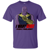 T-Shirts Purple / YXS Thanos Sam Youth T-Shirt