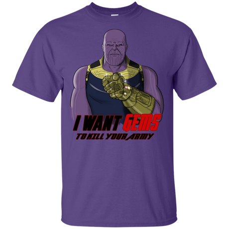 T-Shirts Purple / YXS Thanos Sam Youth T-Shirt
