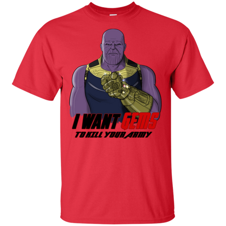 T-Shirts Red / YXS Thanos Sam Youth T-Shirt