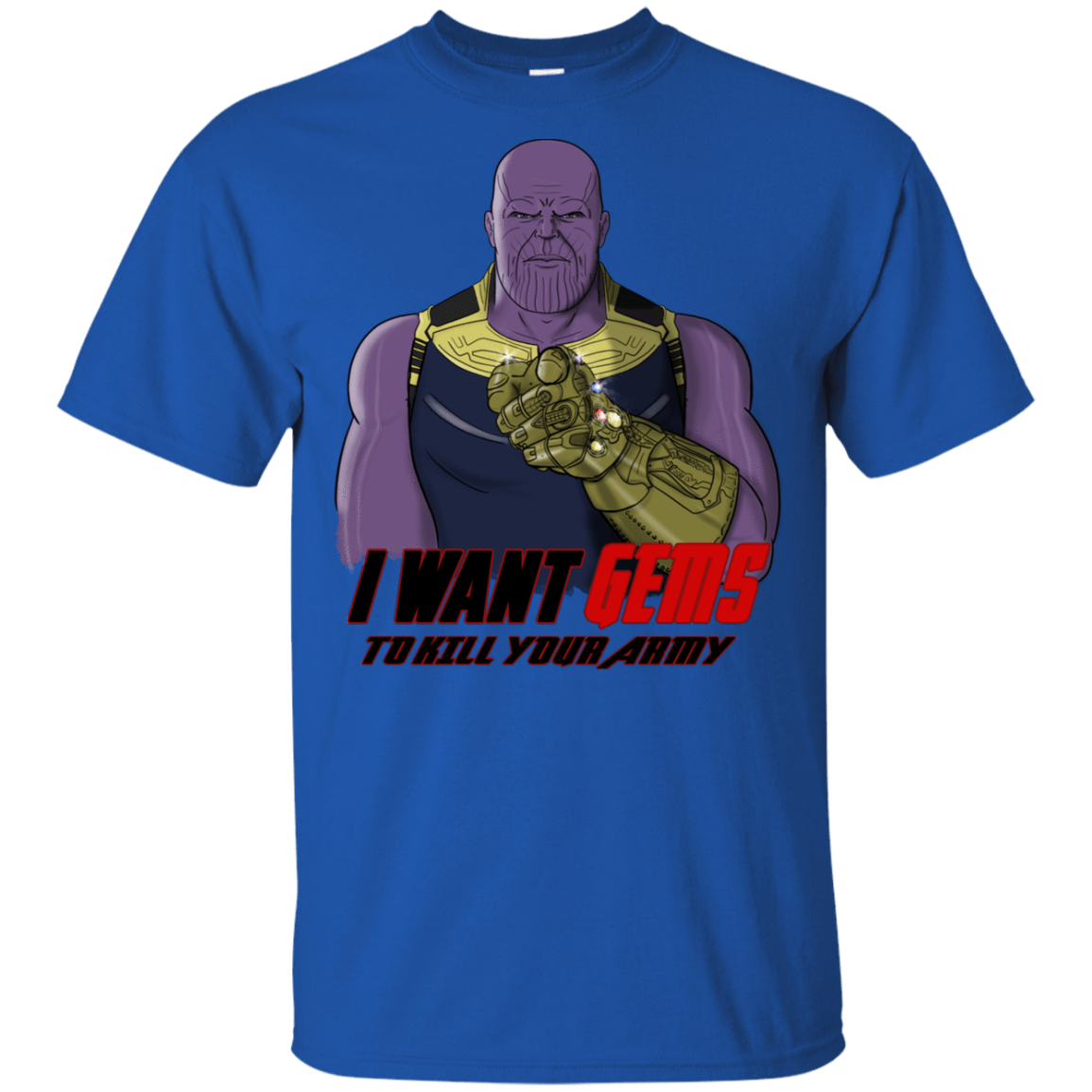 T-Shirts Royal / YXS Thanos Sam Youth T-Shirt
