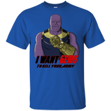 T-Shirts Royal / YXS Thanos Sam Youth T-Shirt