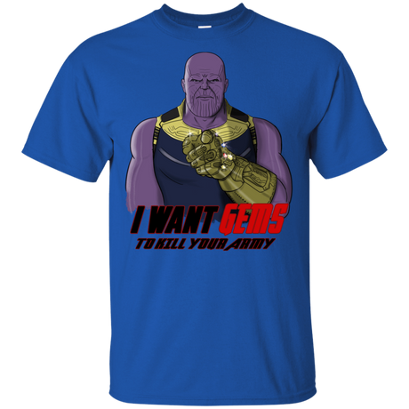 T-Shirts Royal / YXS Thanos Sam Youth T-Shirt