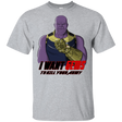 T-Shirts Sport Grey / YXS Thanos Sam Youth T-Shirt