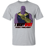 T-Shirts Sport Grey / YXS Thanos Sam Youth T-Shirt
