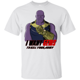 T-Shirts White / YXS Thanos Sam Youth T-Shirt