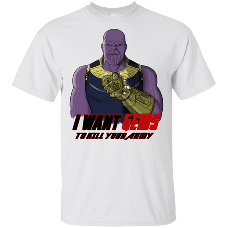 T-Shirts White / YXS Thanos Sam Youth T-Shirt