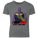 T-Shirts Premium Heather / YXS Thanos Sam Youth Triblend T-Shirt